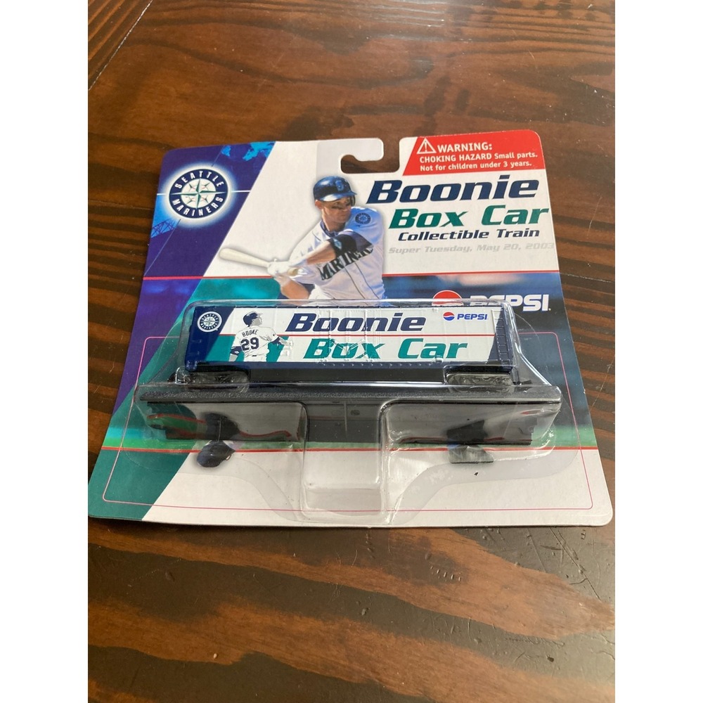 2003 Boonie Box Car Seattle Mariners Pepsi May 20 Bret Boone New in‎ Package